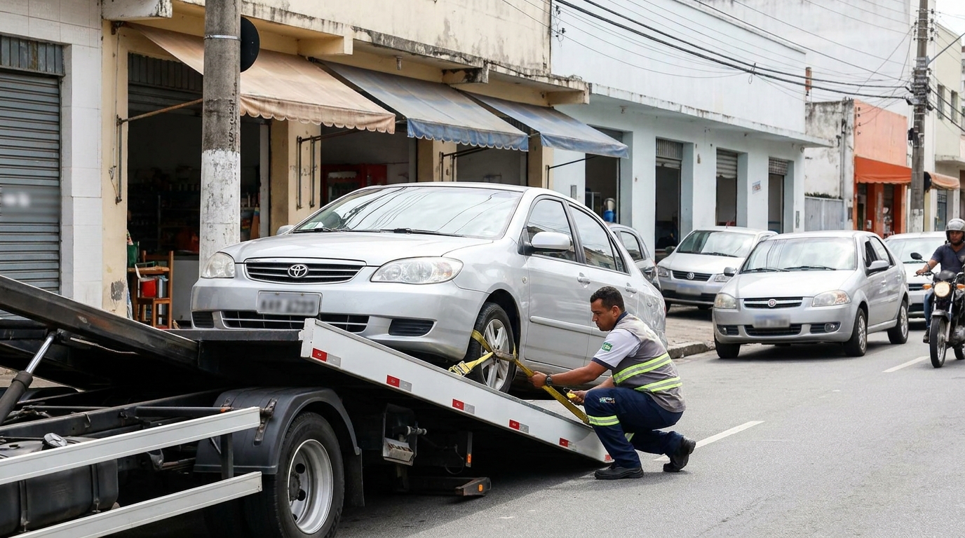 Guincho para Carro no Aririú, Palhoça‑SC